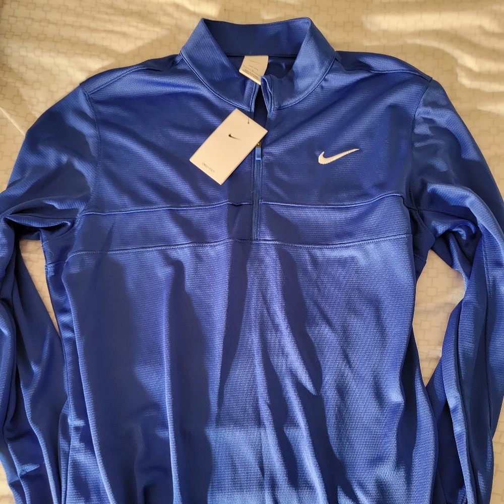 Nike Dri-fit long sleeve golf shirt